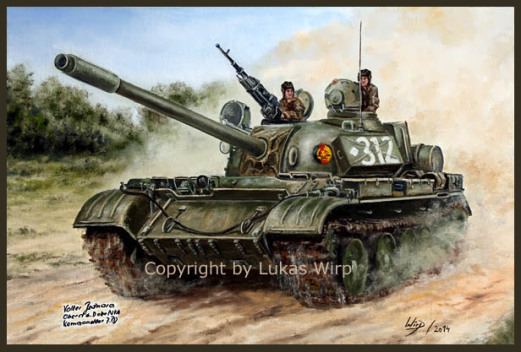 DDR Streitkräfte Panzer Bilder T55