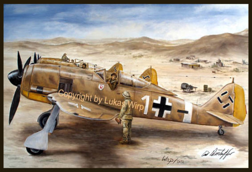 Deutsche Lufwaffe Jagdflieger WK2 Ritterkreuz Afrika Gefecht Luftkampf
