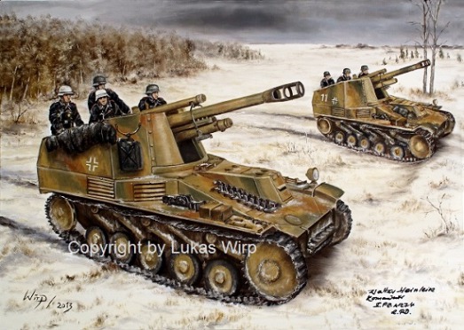 Wehrmacht Panzer Artellerie Ostfront