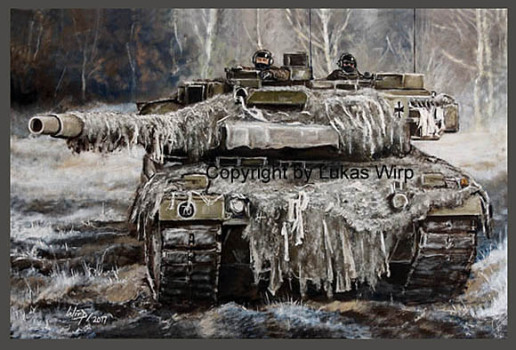 Kampfpanzer Panzer Battaillion BW tank German
