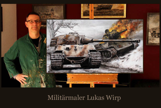 Gemälde, Poster, Drucke, Lukas Wirp, Bilder, Panzer