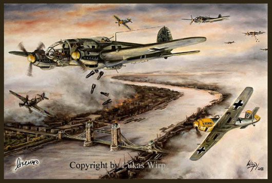 Luftangriff, London, The Blitz, Luftwaffe, Bilder