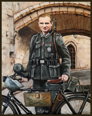 Soldaten, Portraits, Bilder, 2.Weltkrieg, Kunst