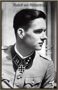 Hauptsurmführer der Waffen SS von Ribbentrop