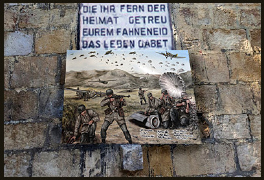 Fallschirmjäger, Kreta, Denkmal, Gefallene, Soldaten