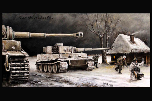 Tiger Panzer im Russland Einsatz, Kessel von Tscherkassy