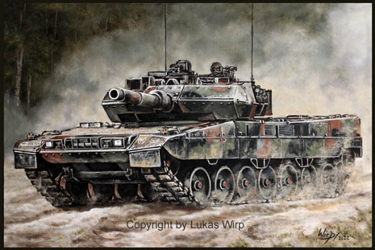 Kampfpanzer der Bundeswehr Panzertruppe, Leopard 2