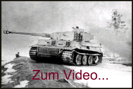Film Aufnahmen Tiger Panzer im Kampf