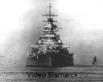 Battleship Bismarck vs Hood
