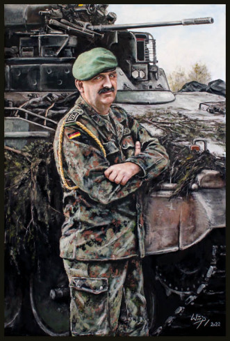 Bundeswehr Panzergrenadier Feldwebel