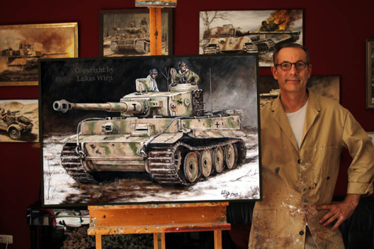 Militär Bilder von Kunstmaler Lukas Wirp