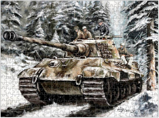 Tiger 2 Panzer Ardennen Offensive