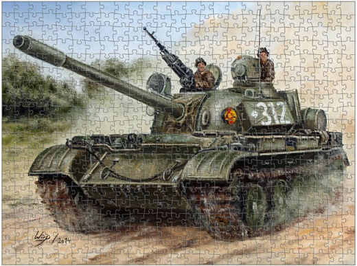 Militär Puzzle Panzer