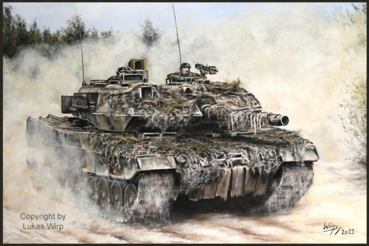 Bundeswehr Panzer Leopard 2A6
