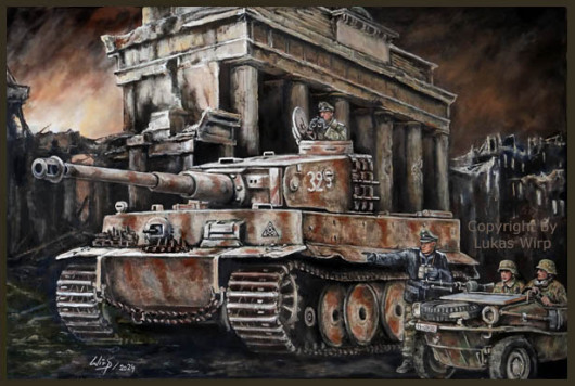 Endkampf Berlin Tiger Panzer