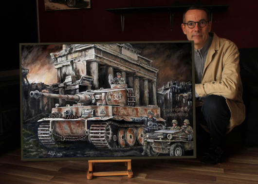 Panzer Bilder Tiger I in Berlin 1945