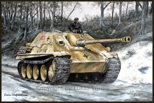 Jagdpanther V während der Hürtgenwaldschlacht