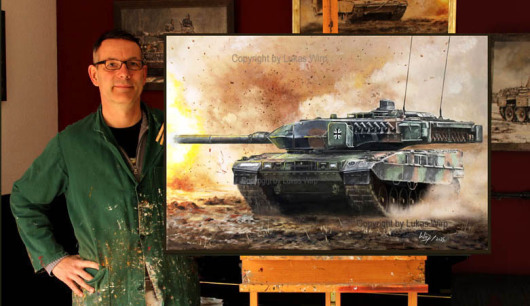 Militärmaler Lukas Wirp