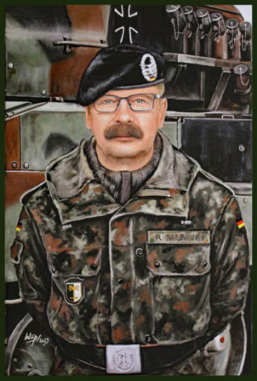 Portrait Bild Bundeswehr Soldat