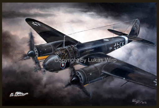 Junkers JU88 vom Nachtjagdgeschwader 2