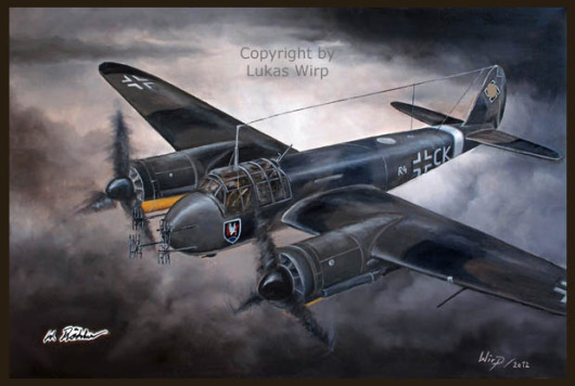 Junkers JU88 vom Nachtjagdgeschwader 2