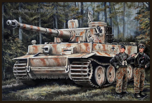 Tiger Panzer S04 von Michael Wittmann