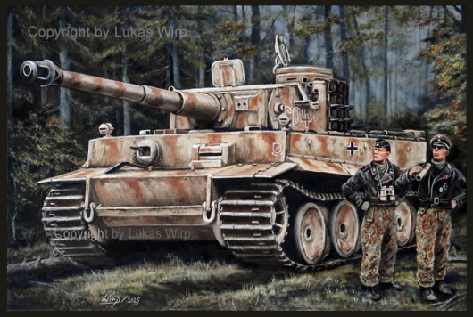 Tiger Panzer S04 von Michael Wittmann