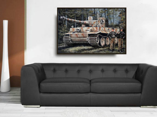 Tiger Panzer Poster