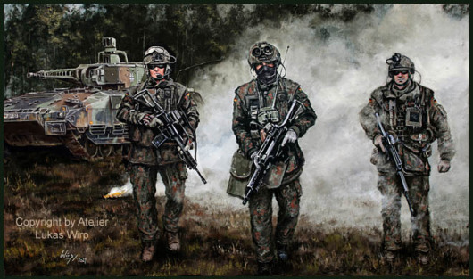 Panzergrenadiere mit SPz Puma