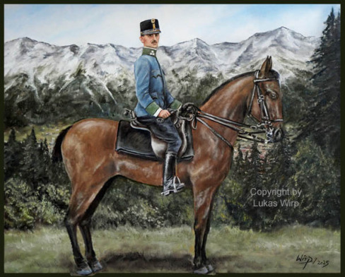 Tiroler Kaiserschützen Gemälde