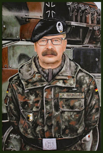 Feldwebel der Bundeswehr Panzer Truppe