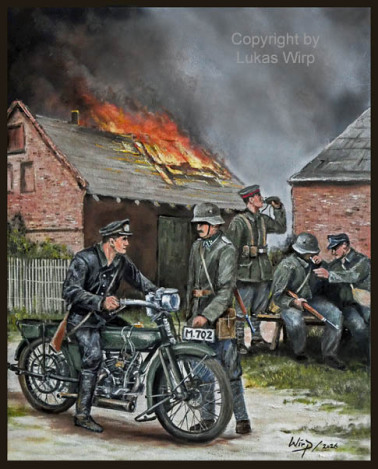 NSU Motorrad 1. Weltkrieg