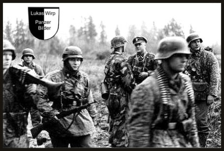 Waffen SS Division im Kampf, Normandie 1944 - Bilder